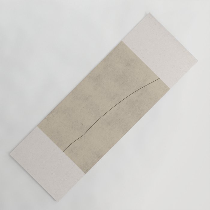 Simple Line No.1  Yoga Mat Gallery Image 1