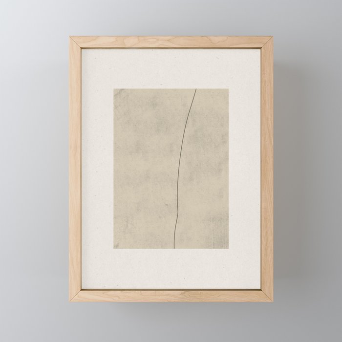 Simple Line No.1  Mini Art Print Gallery Image 1