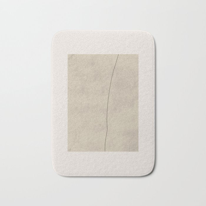 Simple Line No.1  Bath Mat Gallery Image 1