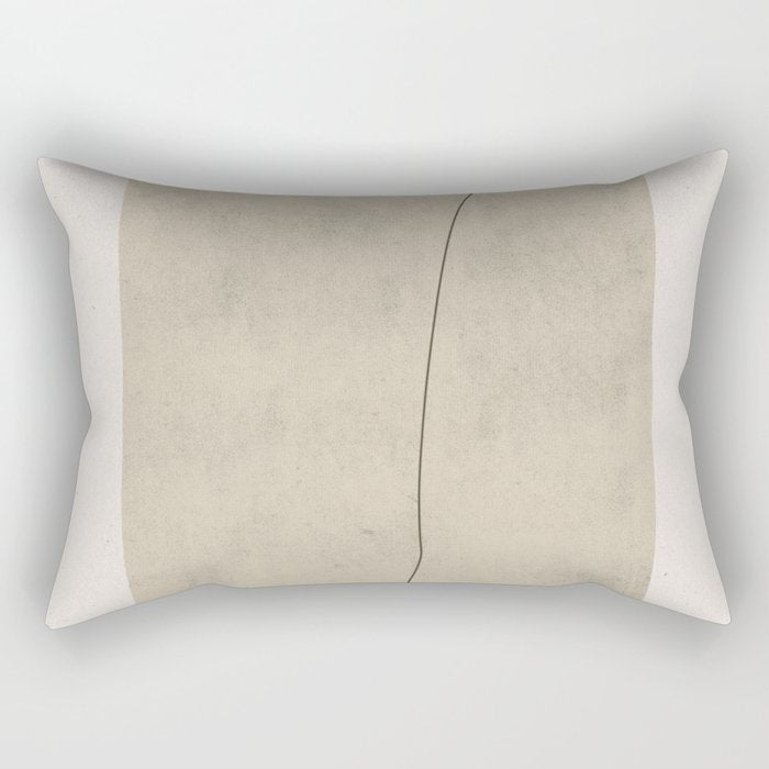 Simple Line No.1  Rectangular Pillow Gallery Image 1