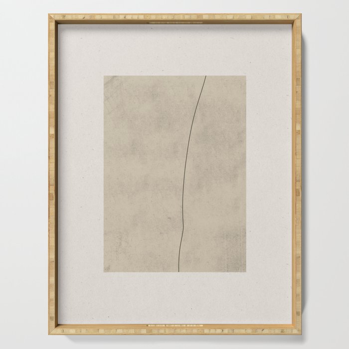 Simple Line No.1  Serving Tray Gallery Image 1