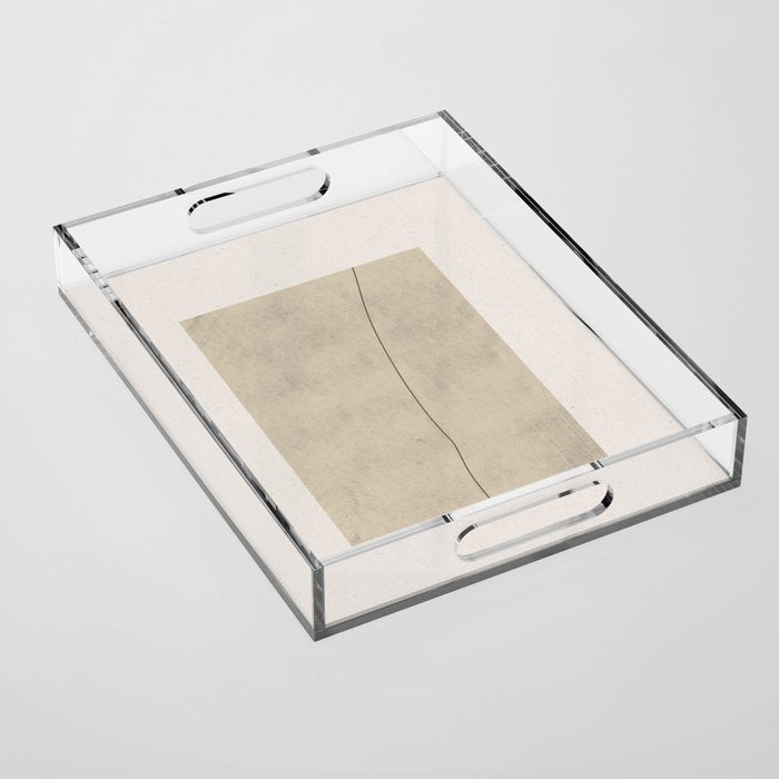 Simple Line No.1  Acrylic Tray Gallery Image 1