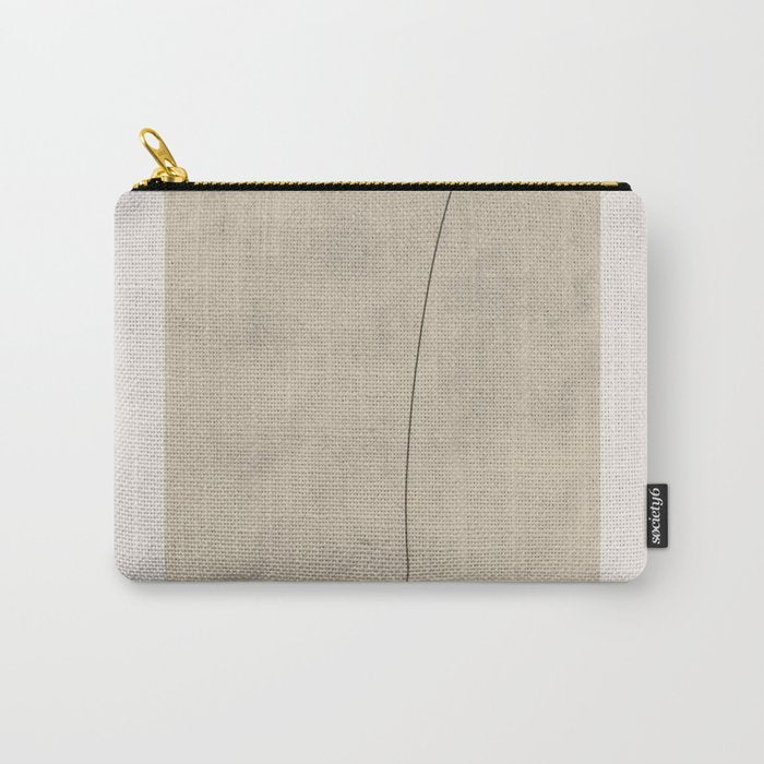 Simple Line No.1  Carry All Pouch Gallery Image 1