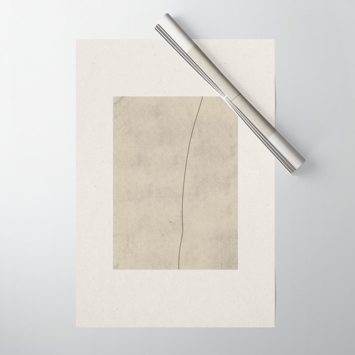 Simple Line No.1  Wrapping Paper Gallery Image 1