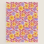 Flower Garden - Yellow & Purple  Jigsaw Puzzle Gallery Image 1