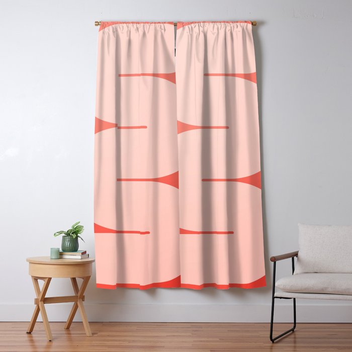 Modern geometric shapes 27 Window Curtain Gallery Image 5
