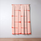 Modern geometric shapes 27 Window Curtain Gallery Image 3