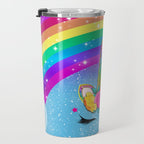 Rainbow Sparkle Unicorn Travel Mug Gallery Image 3