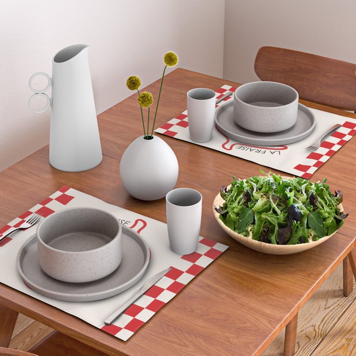 Fruit Series: Strawberry Placemat Gallery Image 2