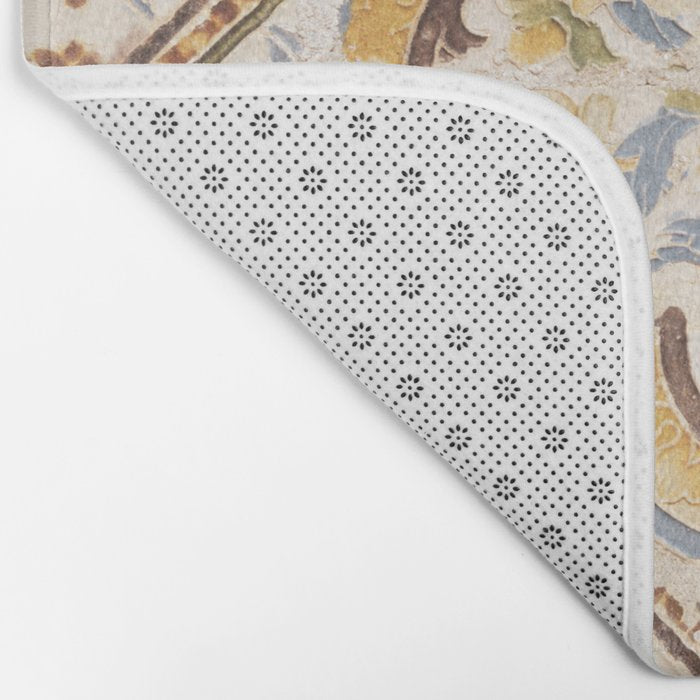 An old tile pattern or azulejos in Sintra Portugal  Summer street and travel photography Bath Mat Gallery Image 2