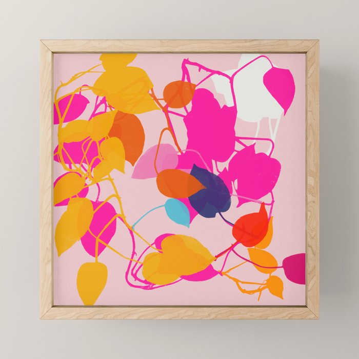 money plant 2 Mini Art Print Gallery Image 1