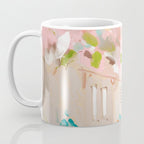 southern europe sun France Italy abstract painting Coffee Mug Gallery Image 3