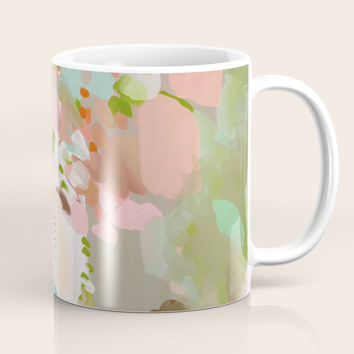 southern europe sun France Italy abstract painting Coffee Mug Gallery Image 1