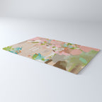 southern europe sun France Italy abstract painting Rug Gallery Image 3