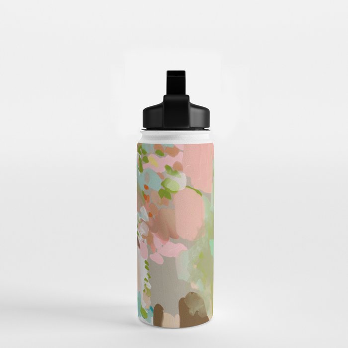 southern europe sun France Italy abstract painting Water Bottle Gallery Image 2