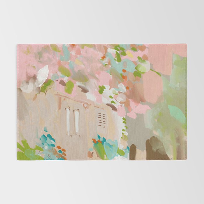 southern europe sun France Italy abstract painting Rug Gallery Image 2