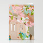 southern europe sun France Italy abstract painting Stationery Card Gallery Image 2
