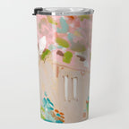 southern europe sun France Italy abstract painting Travel Mug Gallery Image 3