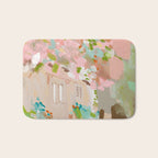 southern europe sun France Italy abstract painting Bath Mat Gallery Image 1