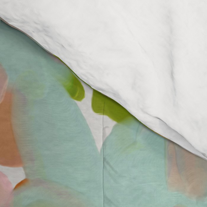 southern europe sun France Italy abstract painting Comforter Gallery Image 4