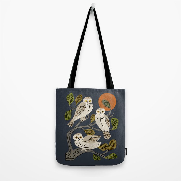 Midnight Owl Tree Tote Bag Gallery Image 2