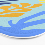Seagrass 2 - marine Bath Mat Gallery Image 3