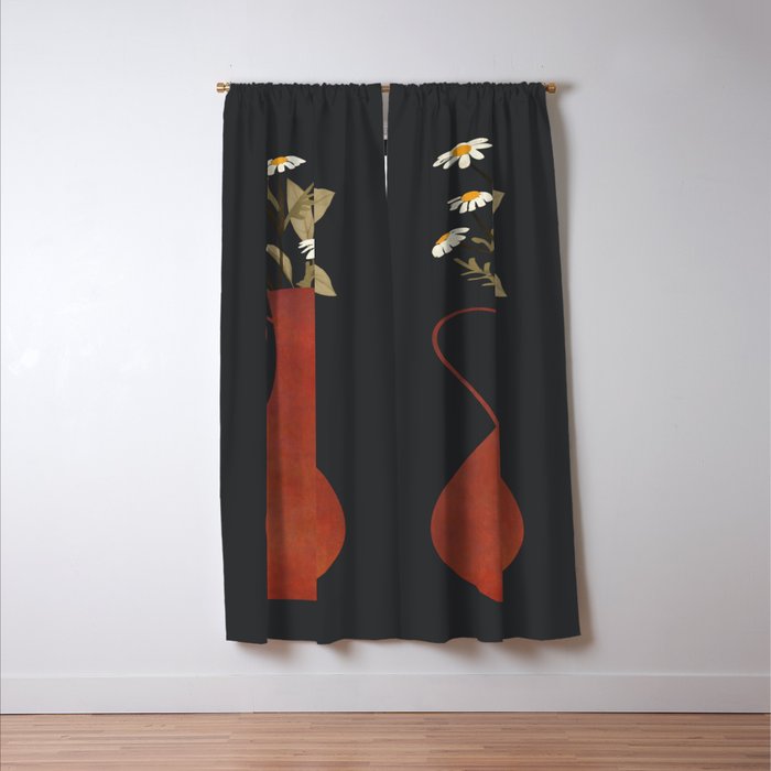 Flowers 10 Window Curtain Gallery Image 3