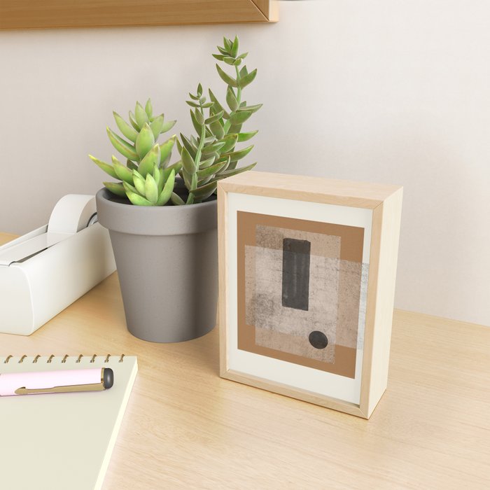 Modern Balance Paper Mini Art Print Gallery Image 2