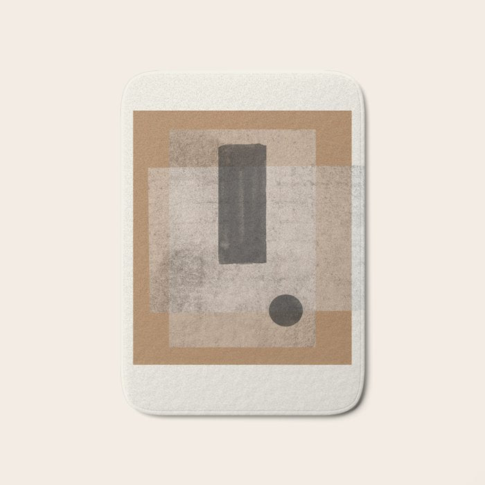 Modern Balance Paper Bath Mat Gallery Image 1