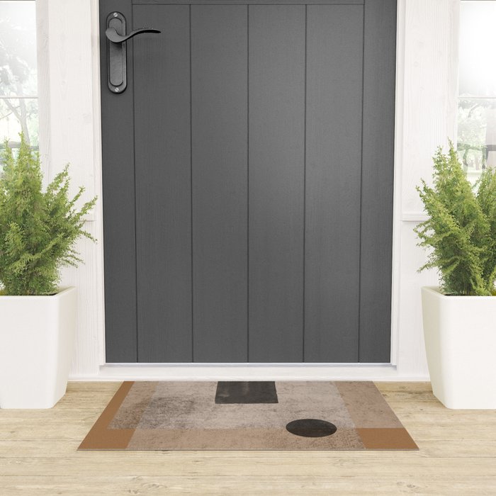 Modern Balance Paper Welcome Mat Gallery Image 3