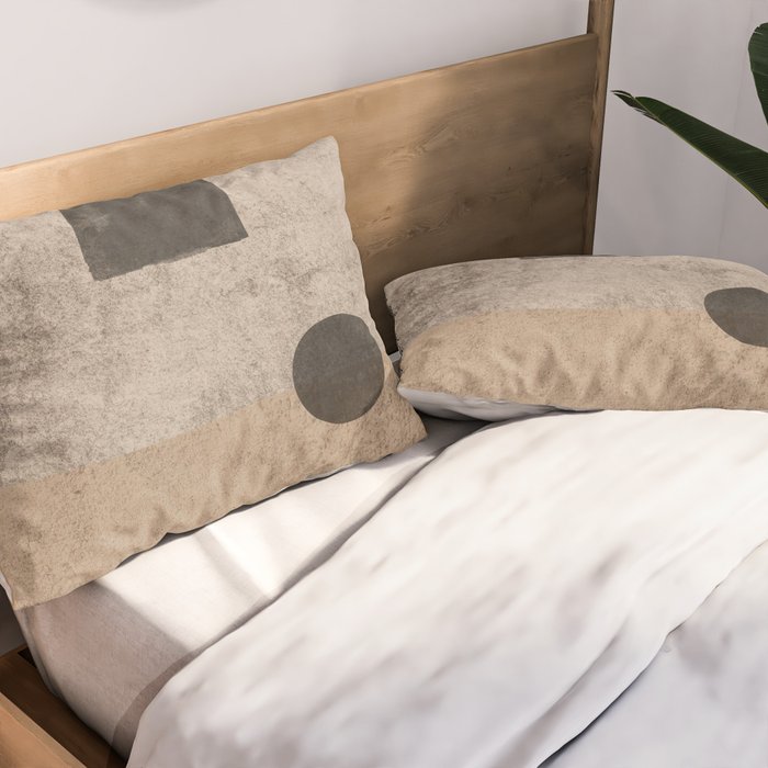 Modern Balance Paper Pillow Sham Gallery Image 2