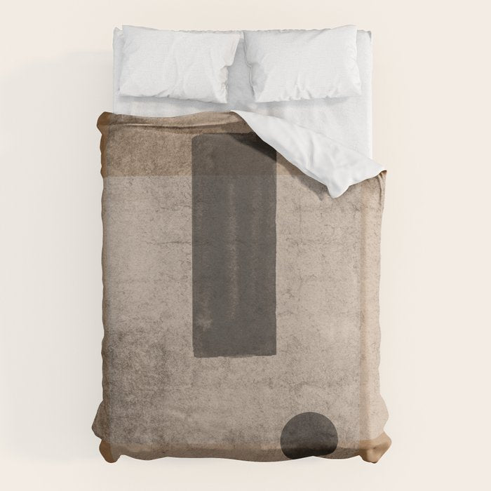 Modern Balance Paper Duvet Cover Gallery Image 1
