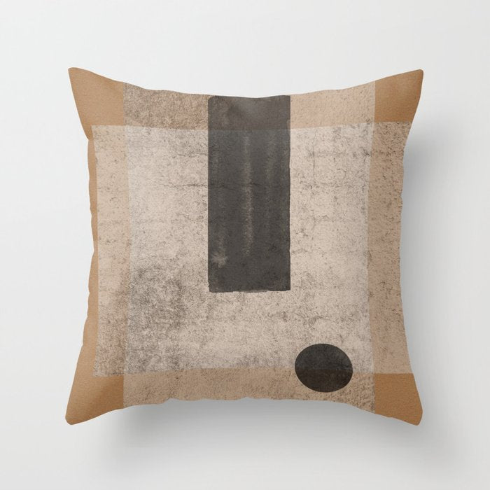 Modern Balance Paper Throw Pillow Gallery Image 6