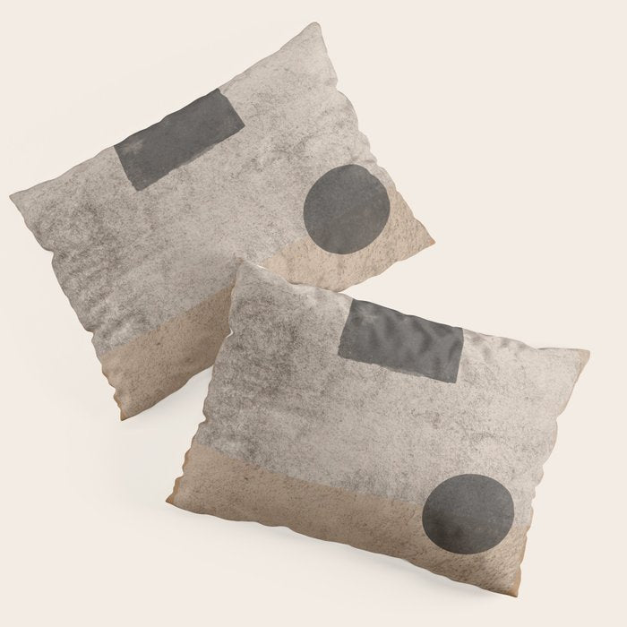 Modern Balance Paper Pillow Sham Gallery Image 3