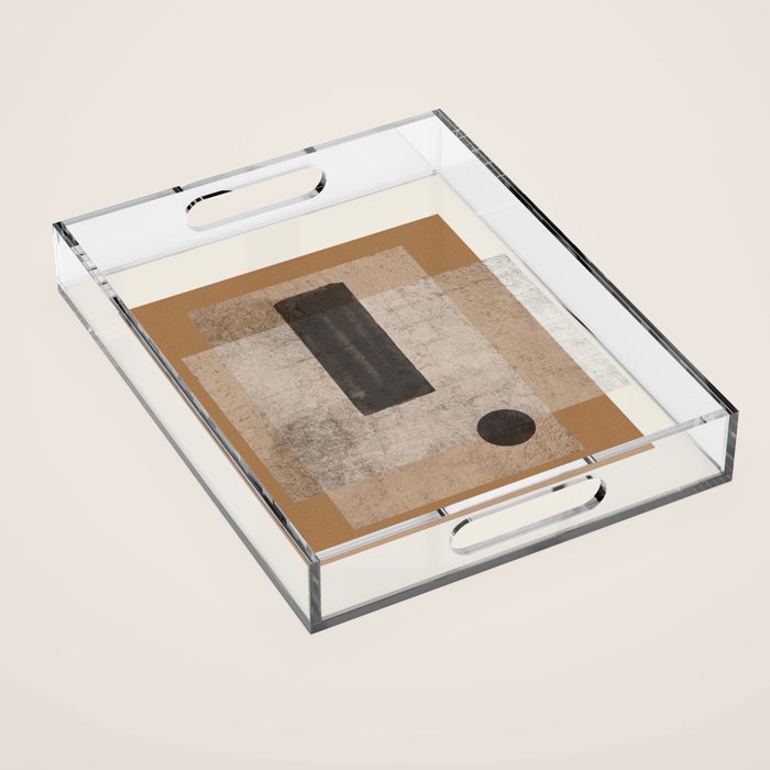 Modern Balance Paper Acrylic Tray Gallery Image 1
