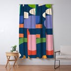 Modern Abstract Art 40 Window Curtain Gallery Image 5