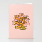 Gemini Mushroom Stationery Card Gallery Image 2