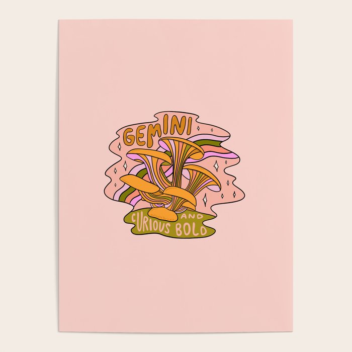 Gemini Mushroom Poster Gallery Image 4