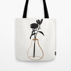 Abstract Art /Minimal Plant 111 Tote Bag Gallery Image 1