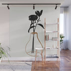 Abstract Art /Minimal Plant 111 Wall Mural Gallery Image 1