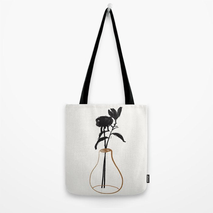 Abstract Art /Minimal Plant 111 Tote Bag Gallery Image 2
