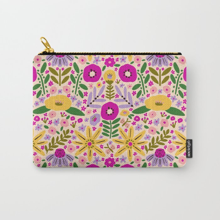 Hey, flowers Carry All Pouch Gallery Image 1