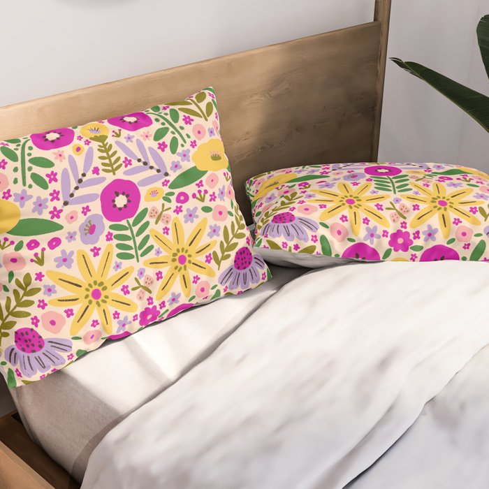Hey, flowers Pillow Sham Gallery Image 2