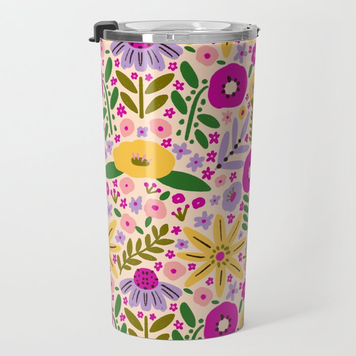 Hey, flowers Travel Mug Gallery Image 3