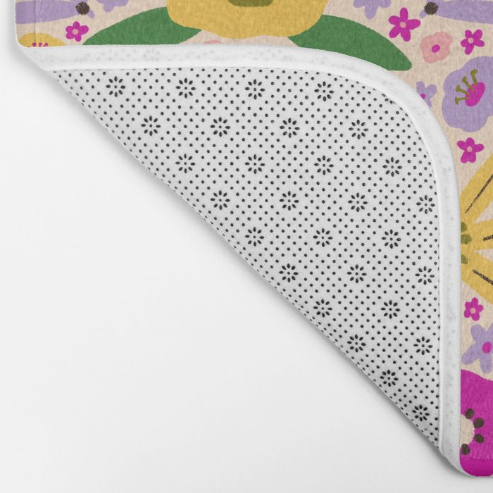 Hey, flowers Bath Mat Gallery Image 2