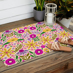 Hey, flowers Outdoor Rug Gallery Image 2