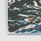 Blue Breckenridge Vintage Ski Poster Poster Gallery Image 3