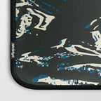 Blue Breckenridge Vintage Ski Poster Laptop Sleeve Gallery Image 3