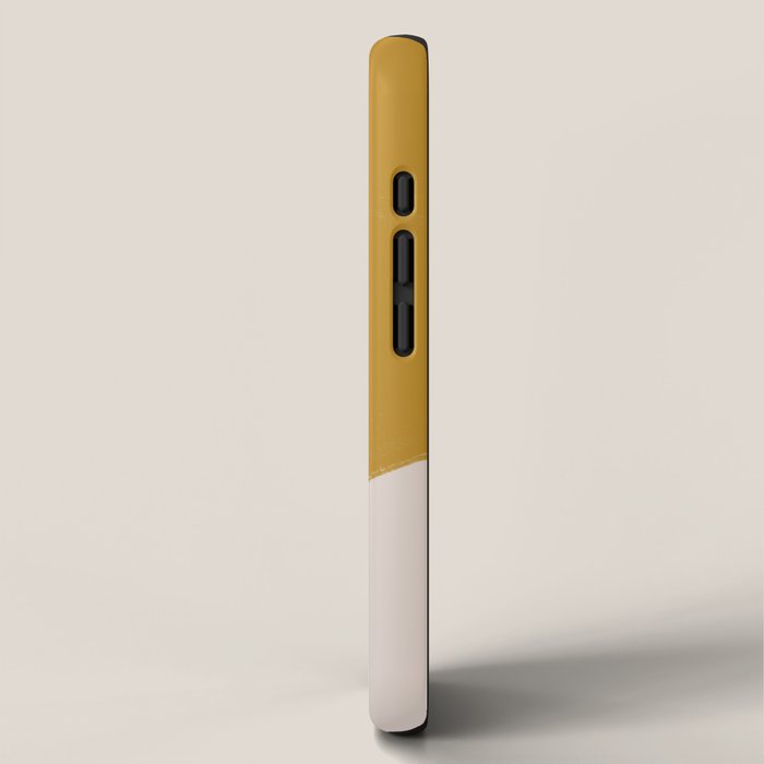 Mustard Modern Shape iPhone Case Gallery Image 2