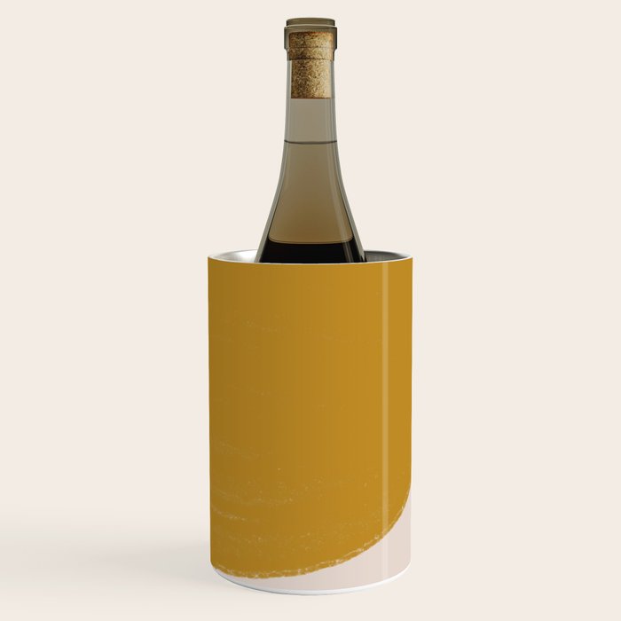 Mustard Modern Shape Wine Chiller Gallery Image 3